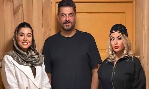 نگاه روز | دامن کرم رنگ المیرا شریفی مقدم، همسر جذاب احمد مهران فر و سام درخشانی