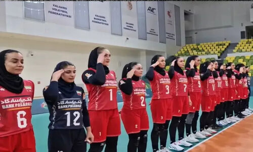 سانسور سلام نظامی تیم زنان ایران در اینستاگرام