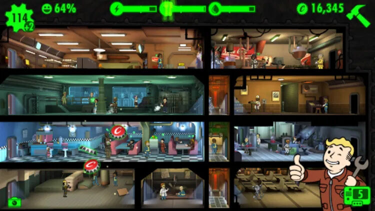 بازی Fallout: Shelter